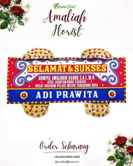 Papan Bunga Ucapan Selamat Kouh